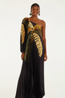 Vestido Plissado Itacaré Coq