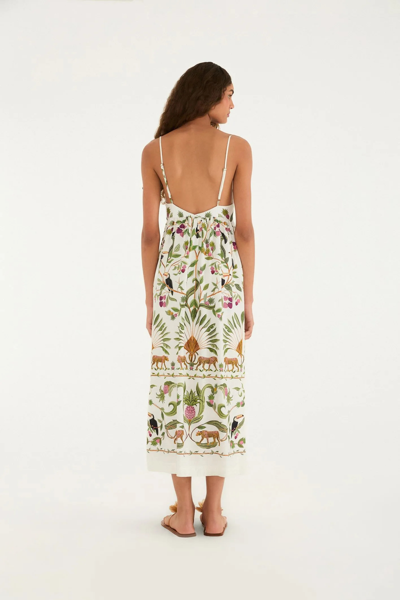 Vestido Cropped Floresta Doce