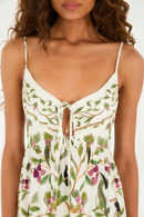 Vestido Cropped Floresta Doce