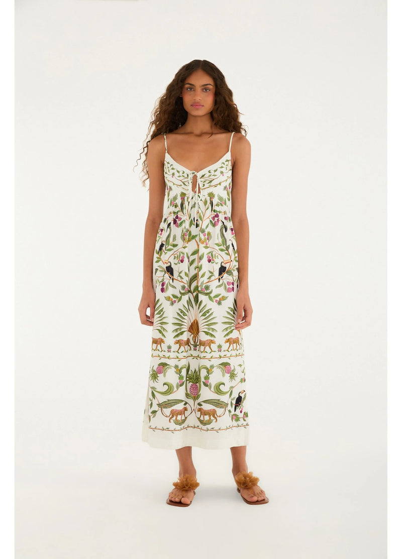 Vestido Cropped Floresta Doce