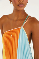 Vestido Plissado Paisagem Carioca